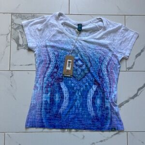 NWT prAna Women's Goddess Short-Sleeve Shirt large